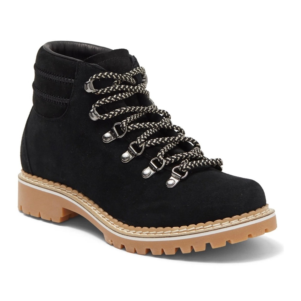 Montelliana suede boots, size 8 US/ 38 EU, New